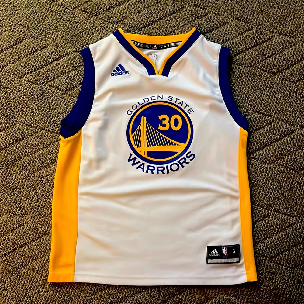 Youth Stephen Curry Golden State Warriors jersey Adidas